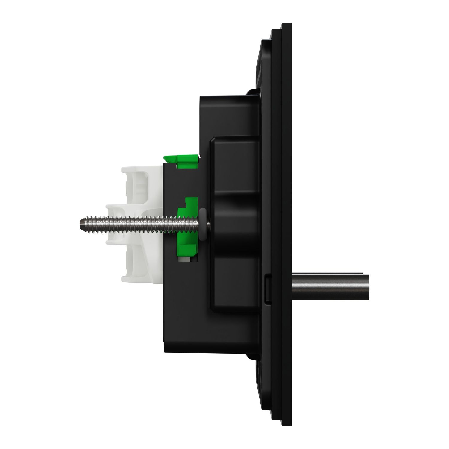 Picture of Flush Switch, Clipsal Solis T Series, Horizontal Mount, 2 Gang, 230V-240V, 10AX 1-Way/2-Way