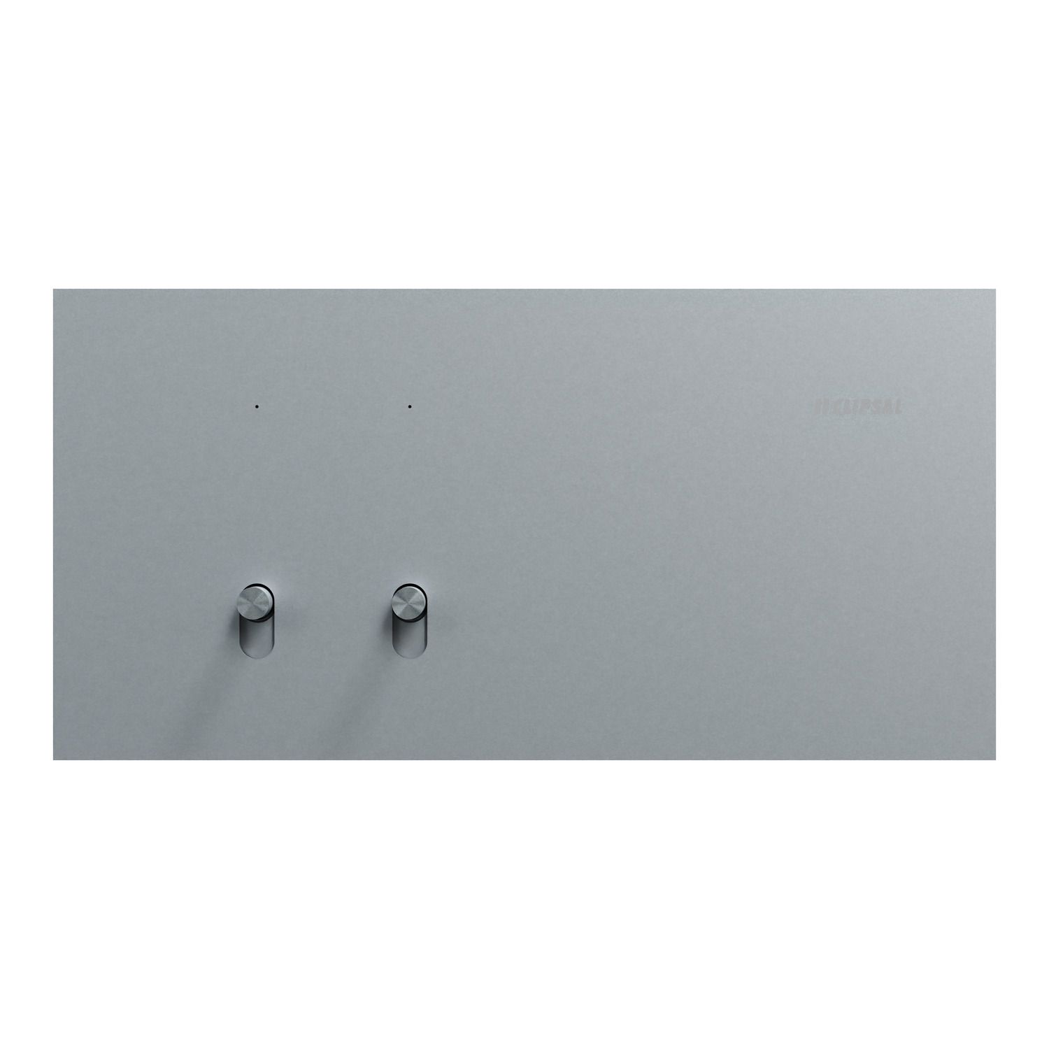 Picture of Flush Switch, Clipsal Solis T Series, Horizontal Mount, 2 Gang, 230V-240V, 10AX 1-Way/2-Way