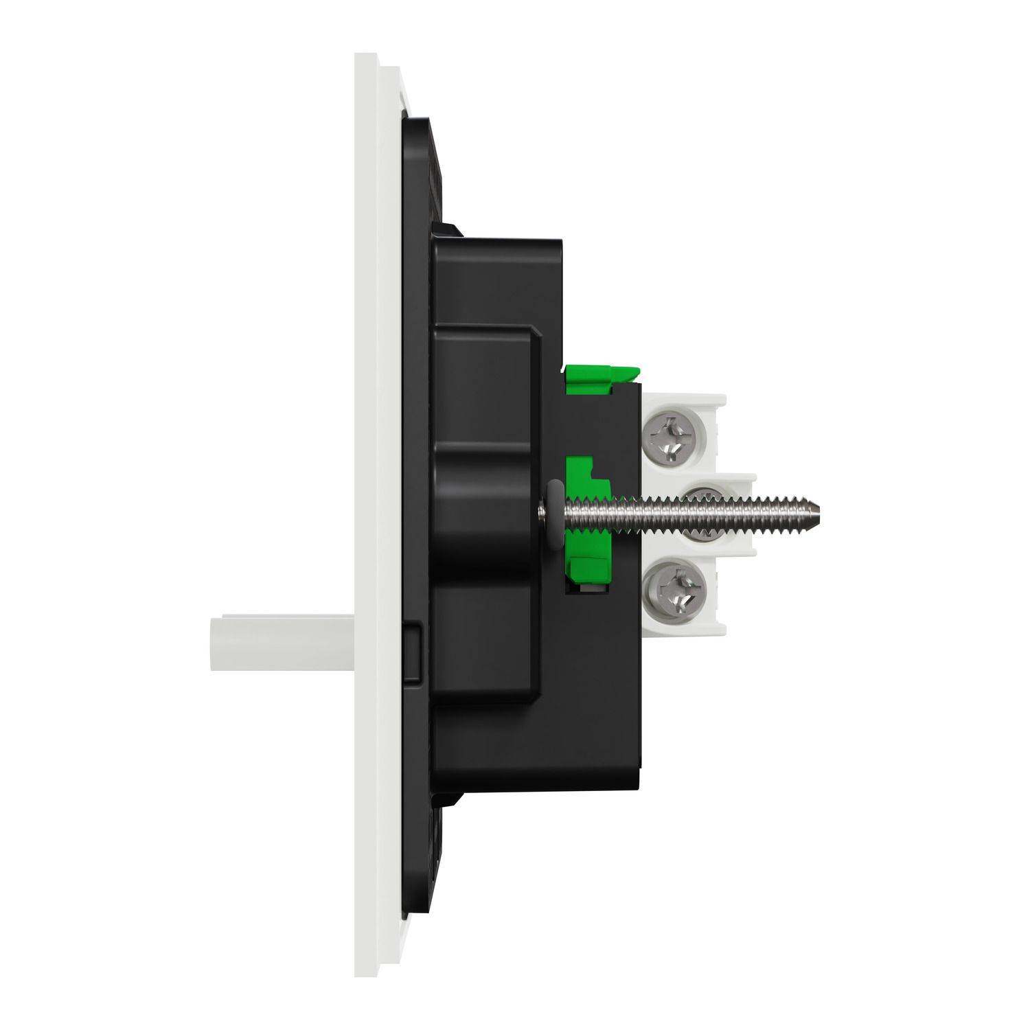 Picture of Flush Switch, Clipsal Solis T Series, Horizontal Mount, 2 Gang, 230V-240V, 10AX 1-Way/2-Way