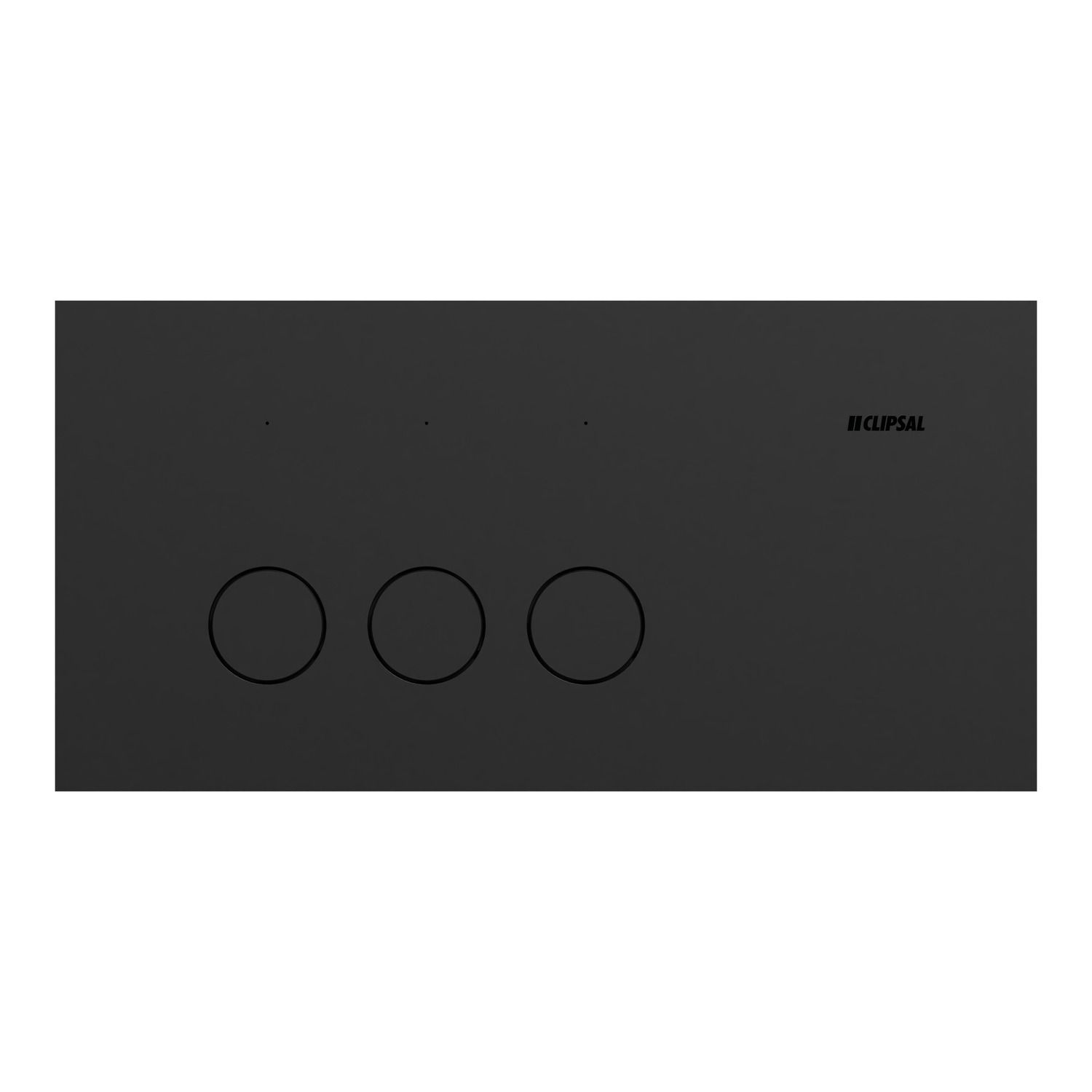 Picture of Flush Switch, Clipsal Solis, Horizontal Mount, 3 Gang, 230V-240V, 10AX 1-Way/2-Way