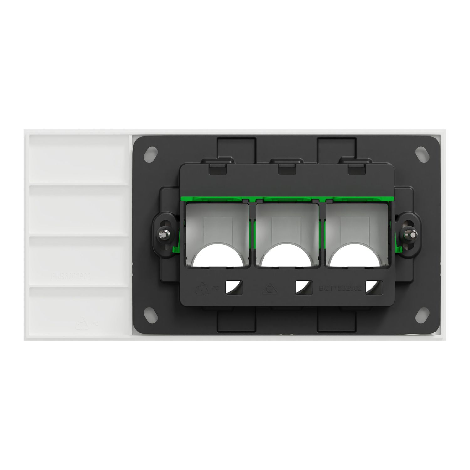 Picture of Grid Plate and Cover, Clipsal Solis, 3 Gang, Horizontal