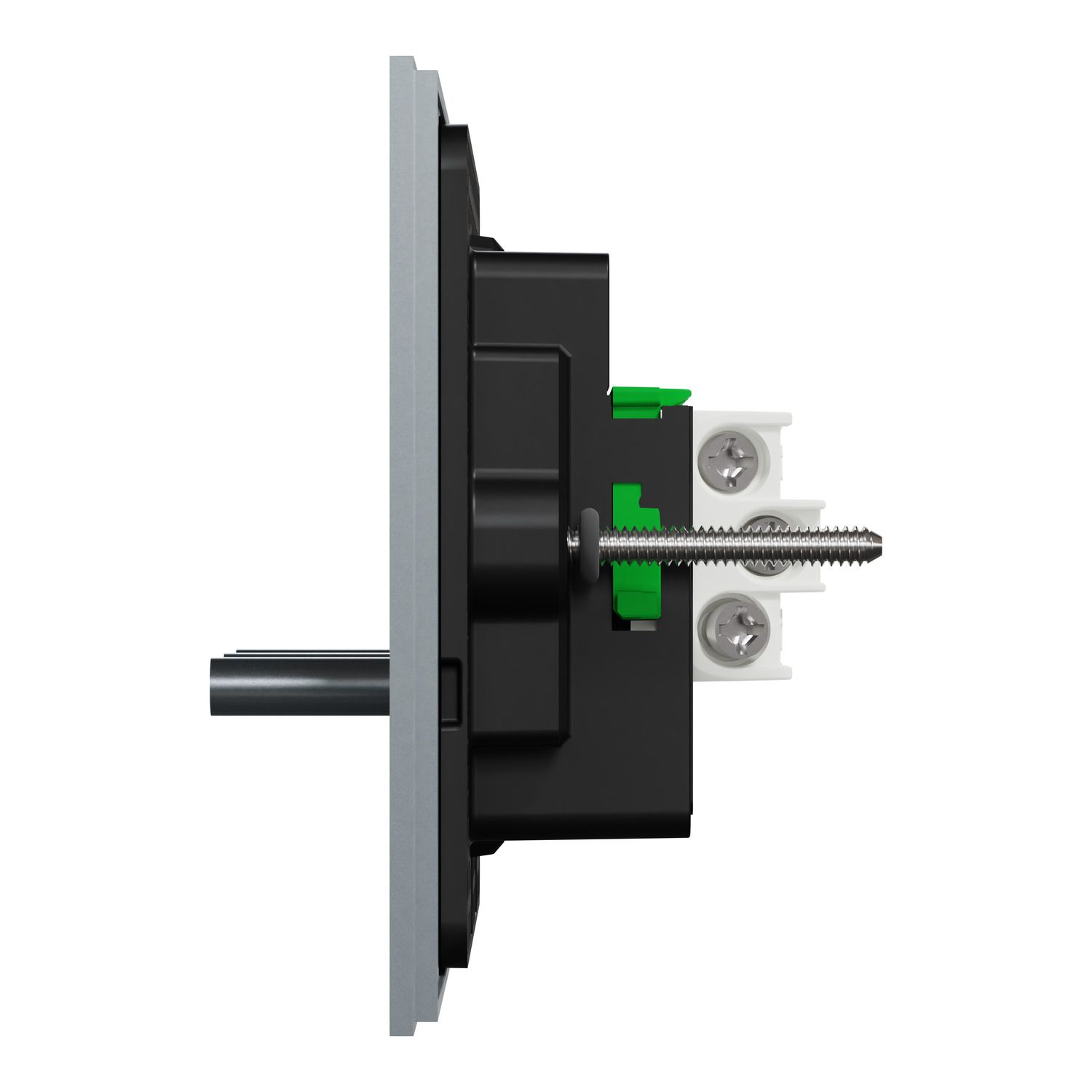 Picture of Flush Switch, Clipsal Solis T Series, Horizontal Mount, 3 Gang, 230V-240V, 10AX 1-Way/2-Way