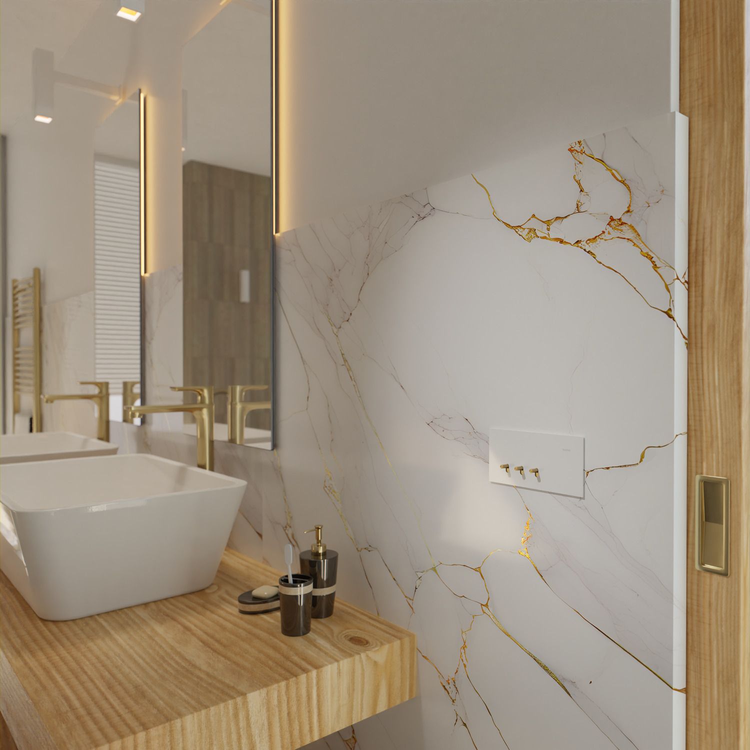 Picture of Grid Plate and Cover, Clipsal Solis T Series, 3 Gang, Horizontal