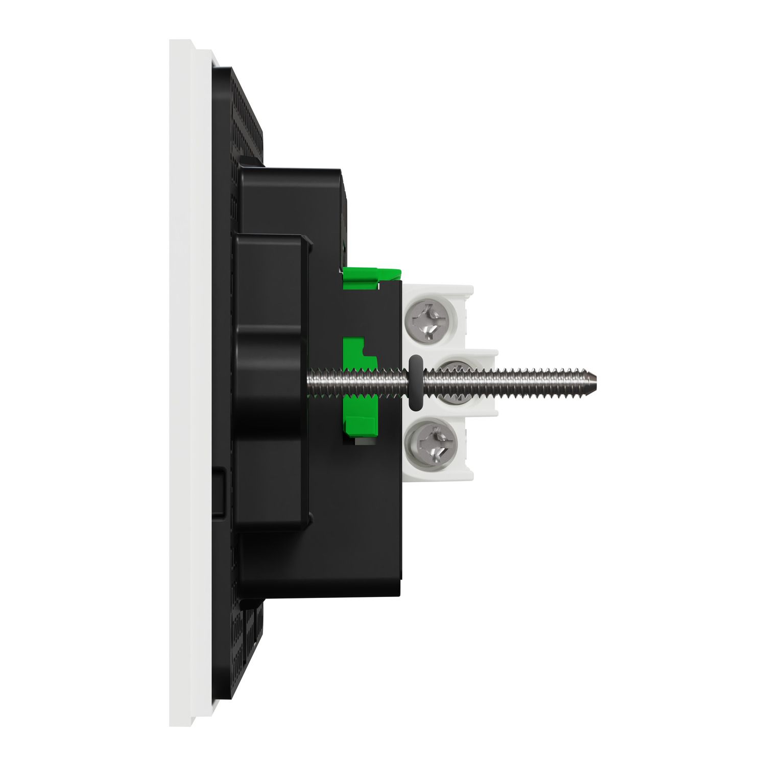 Picture of Flush Switch, Clipsal Solis, Horizontal Mount, 4 Gang, 230V-240V, 10AX 1-Way/2-Way