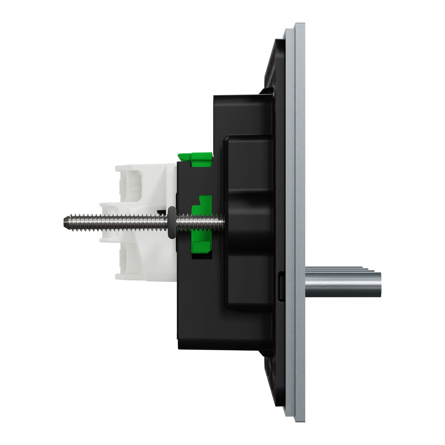 Picture of Flush Switch, Clipsal Solis T Series, Horizontal Mount, 4 Gang, 230V-240V, 10AX 1-Way/2-Way
