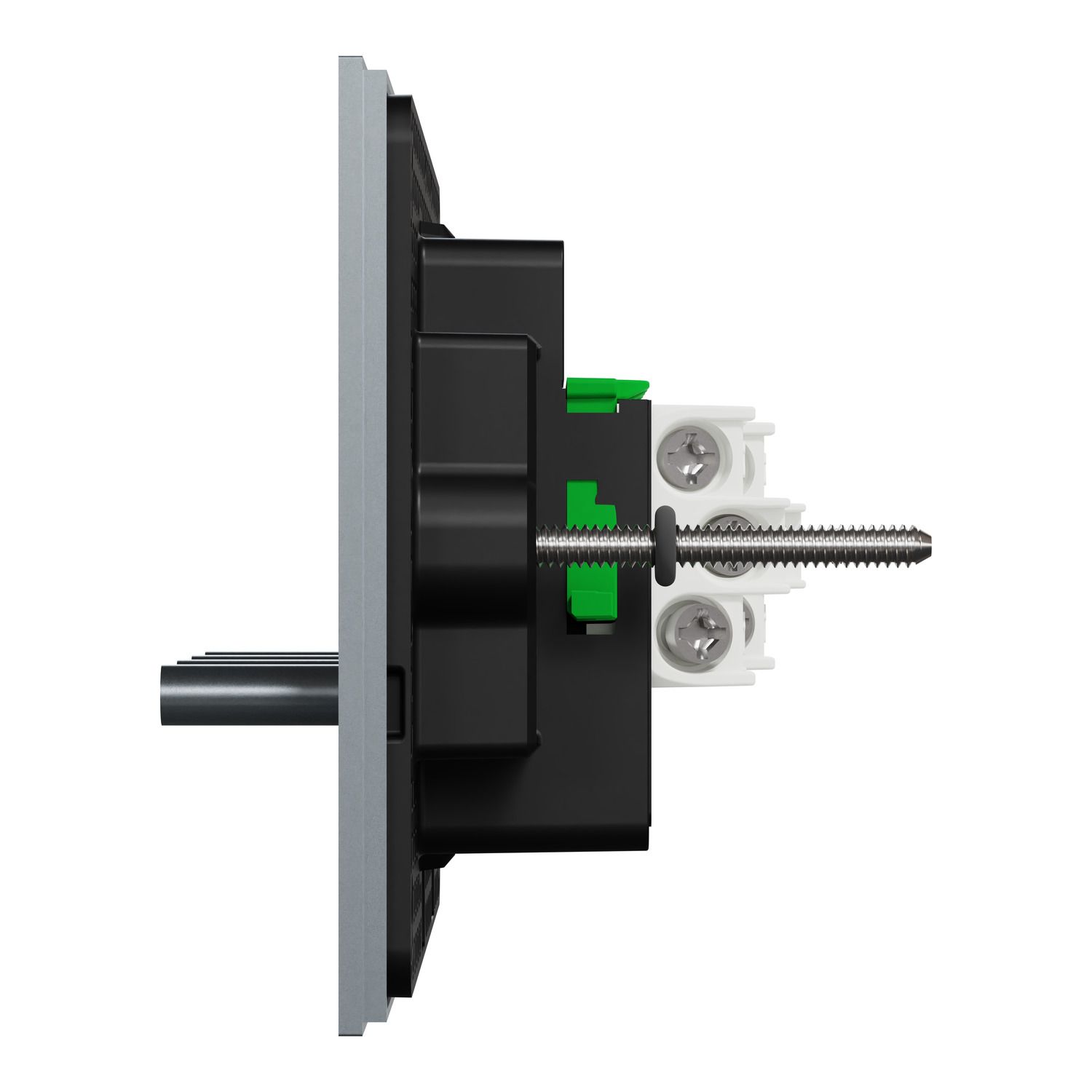 Picture of Flush Switch, Clipsal Solis T Series, Horizontal Mount, 4 Gang, 230V-240V, 10AX 1-Way/2-Way