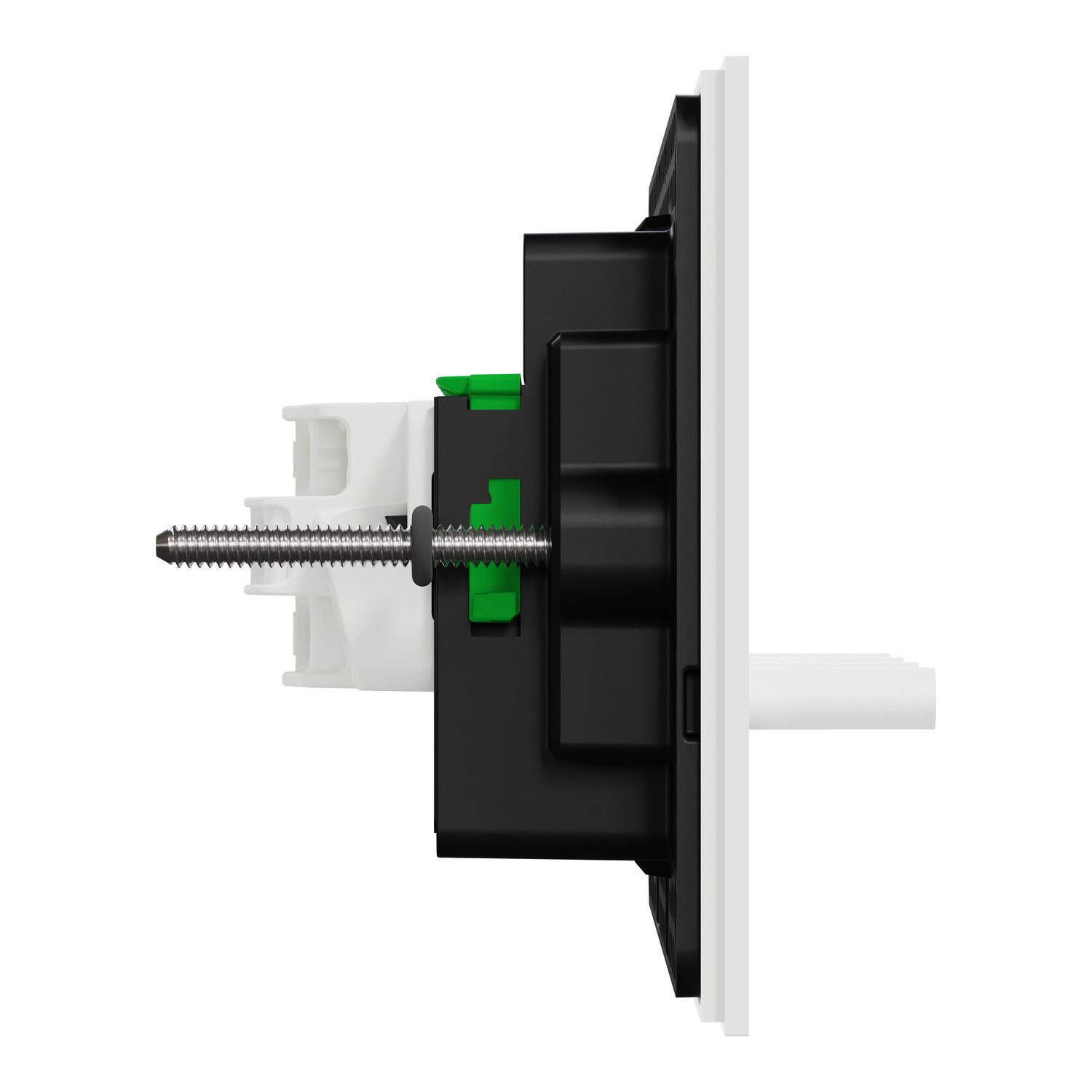 Picture of Flush Switch, Clipsal Solis T Series, Horizontal Mount, 4 Gang, 230V-240V, 10AX 1-Way/2-Way