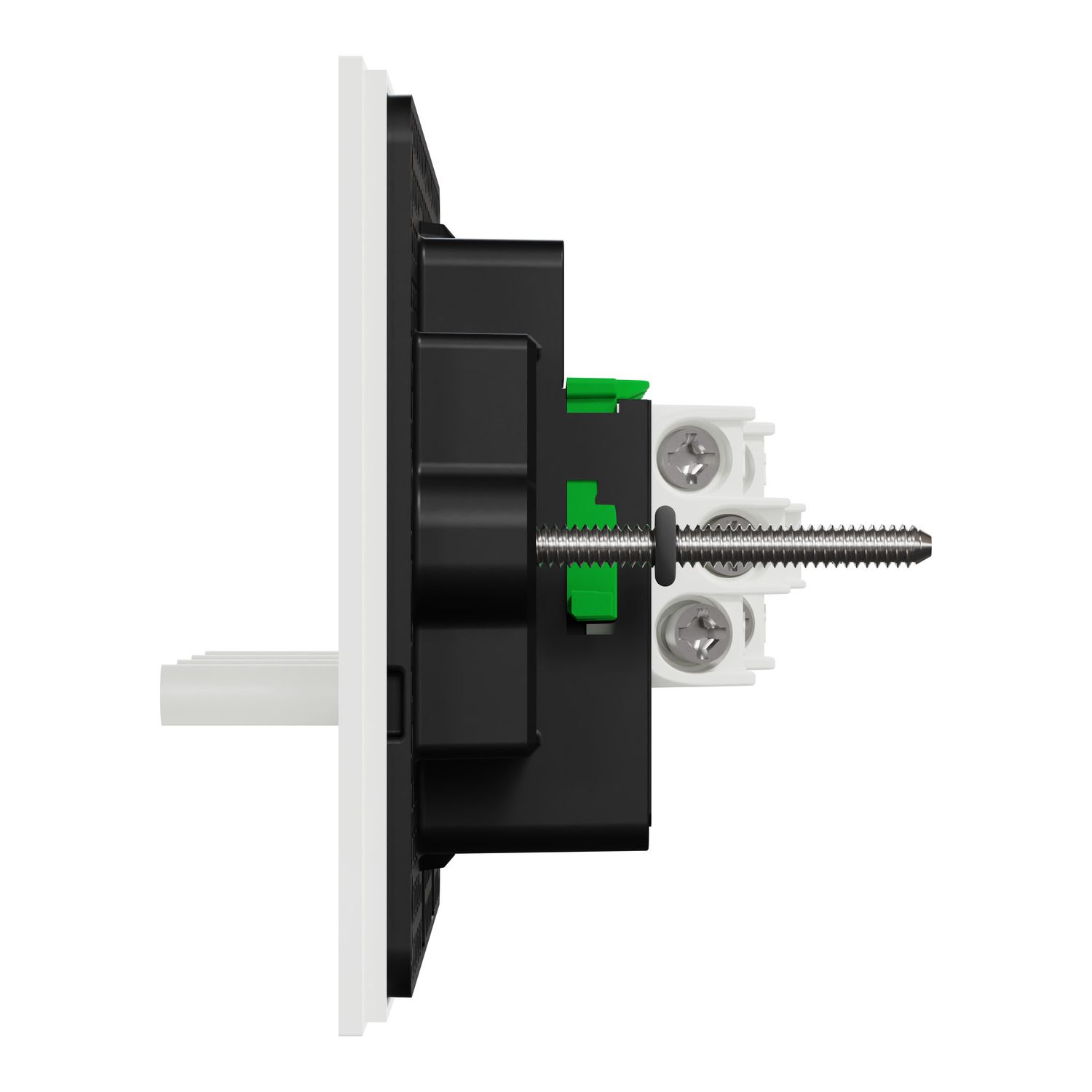 Picture of Flush Switch, Clipsal Solis T Series, Horizontal Mount, 4 Gang, 230V-240V, 10AX 1-Way/2-Way