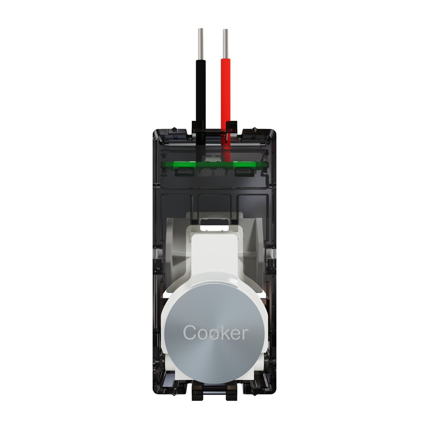 Picture of Push Button Adaptor for 40M32, Marked COOKER, Clipsal Solis T Series, Push Button Adaptor for 40M32, Marked COOKER