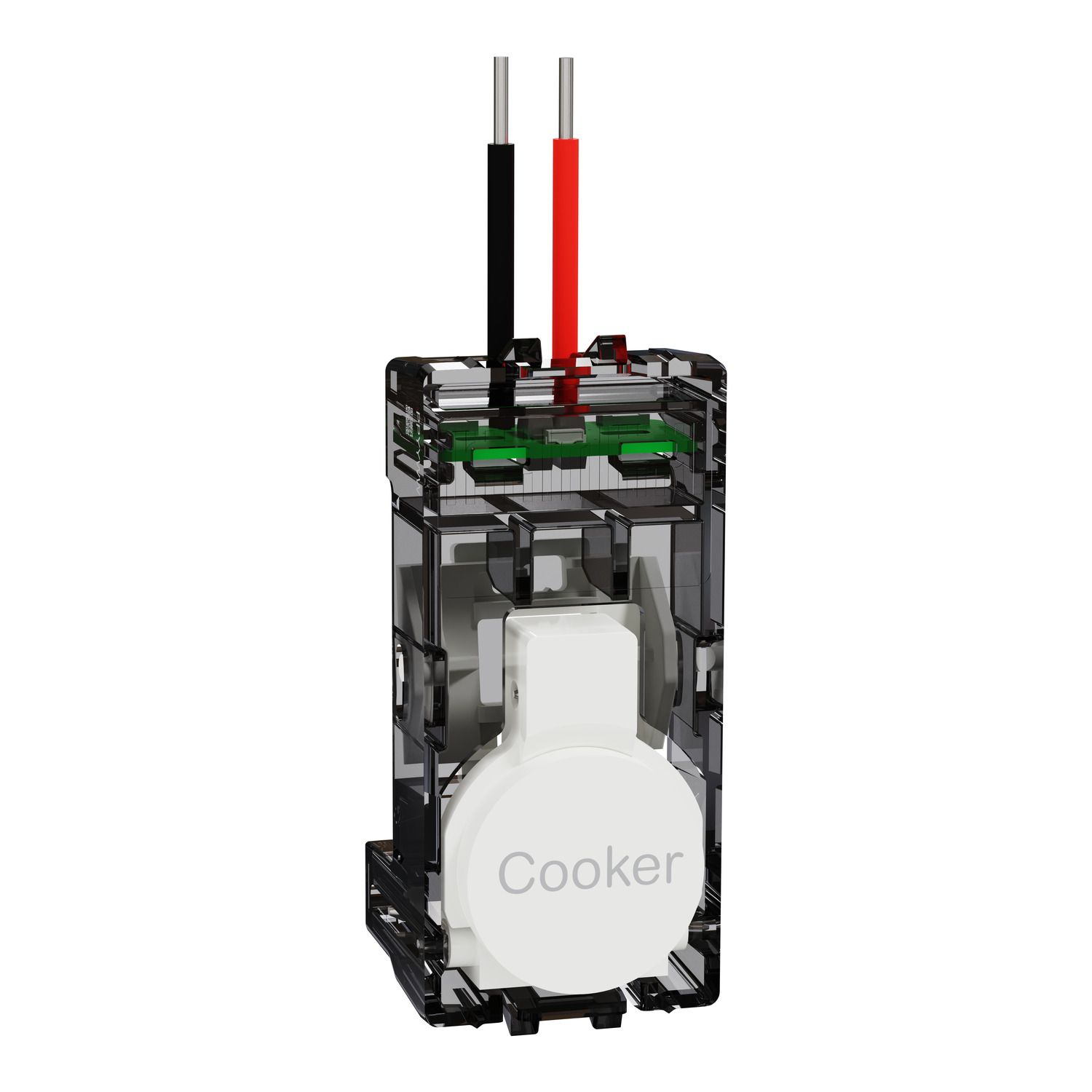 Picture of Push Button Adaptor for 40M32, Marked COOKER, Clipsal Solis T Series, Push Button Adaptor for 40M32, Marked COOKER