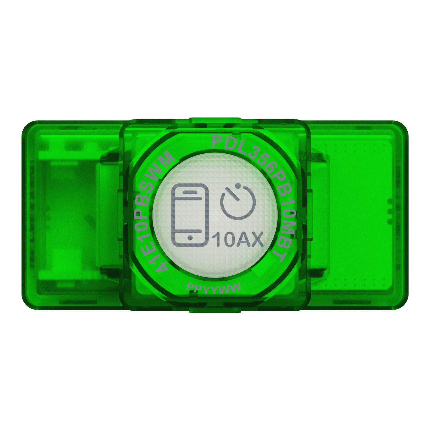 Picture of Push Button Wiser Smart Switch Mechanism, Clipsal Iconic, 10A, ControlLink, 3-Wire