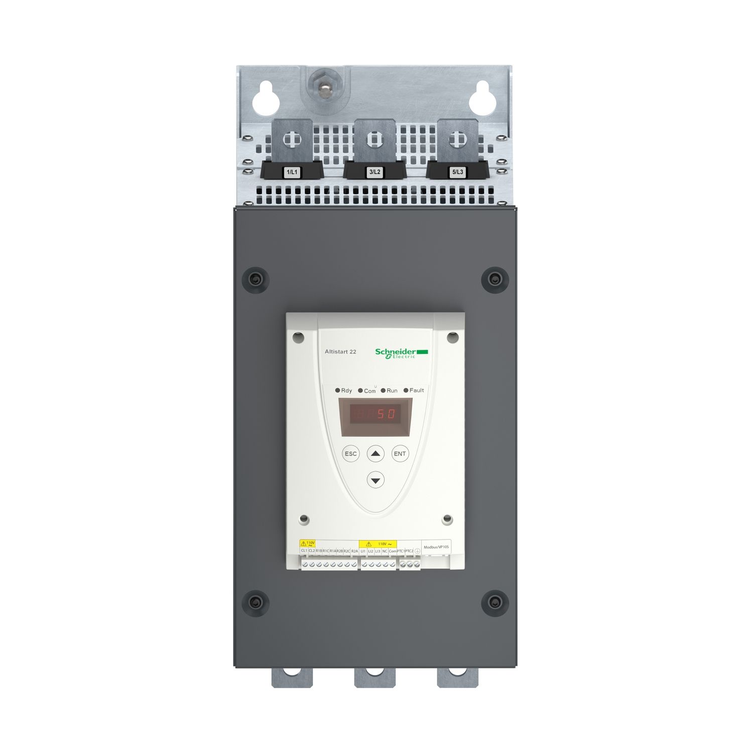 Picture of Soft starter, Altistart 22, ATS22 control 220V power 230V(55kW)/400...440V(110kW)