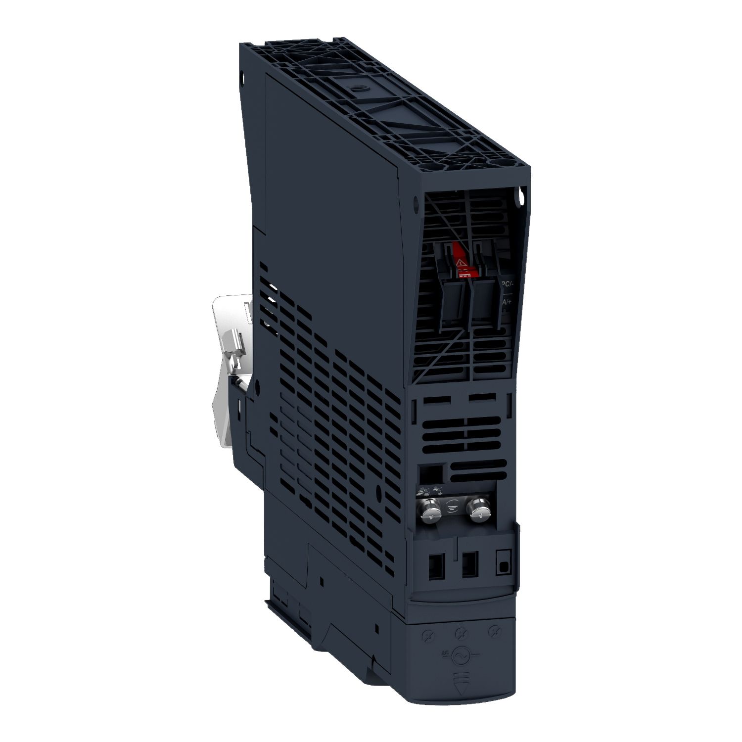 Picture of variable speed drive, Altivar Machine ATV320, 0.75kW, 380 to 500V, 3 phases, book