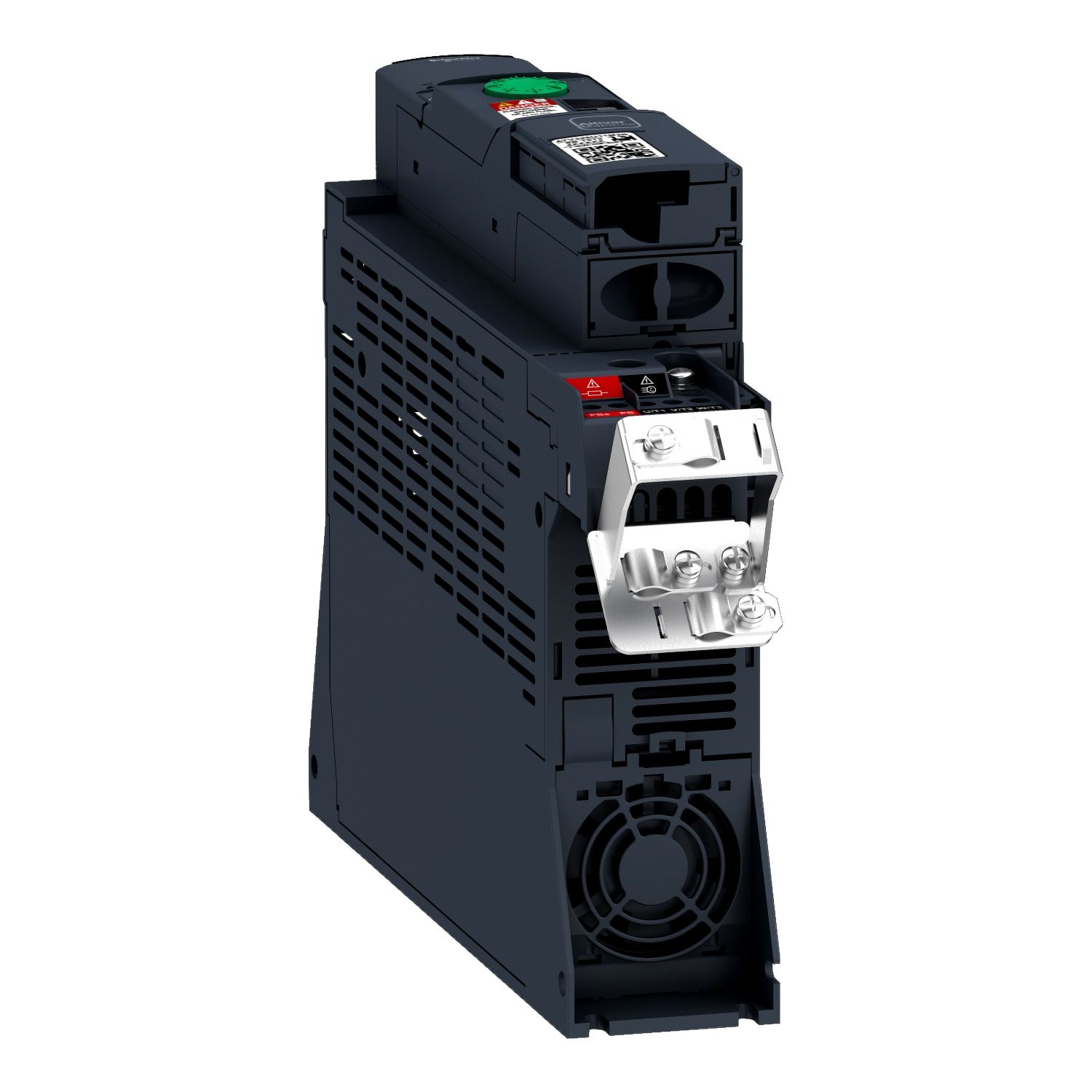 Picture of variable speed drive, Altivar Machine ATV320, 1.1kW, 200 to 240V, 1 phase, book