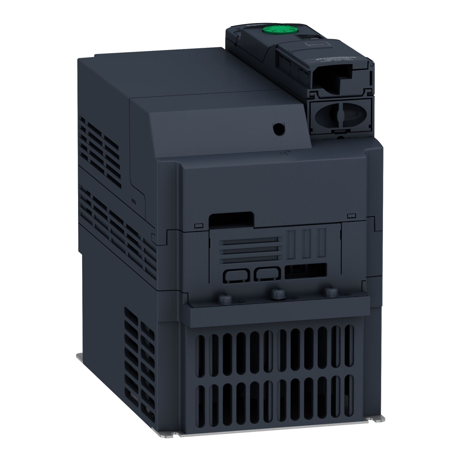 Picture of variable speed drive, Altivar Machine ATV320, 7.5kW, 380 to 500V, 3 phases, book