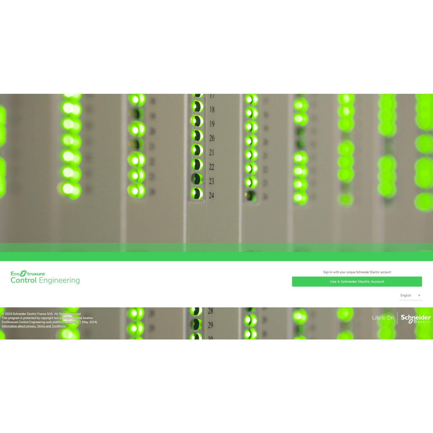 Picture of license, EcoStruxure Control Engineering, virtual machine infrastructure for on premise server licenses