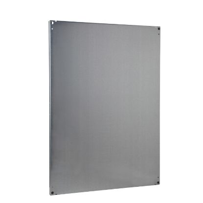 Picture of Plain mounting plate, PanelSeT SFN, PanelSeT SF, PanelSeT SM, for electrical enclosure H1800 W800mm, galvanized steel