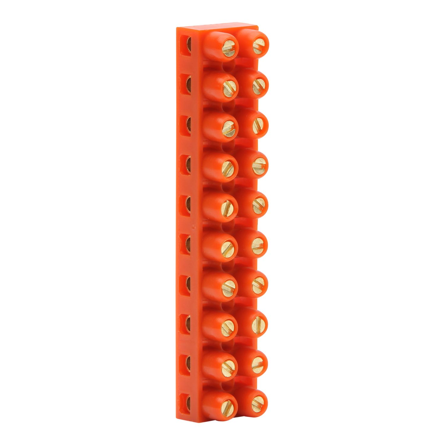 Picture of 10-Way 60 deg. Maximum Connector Strip; 32A, 500V, Orange