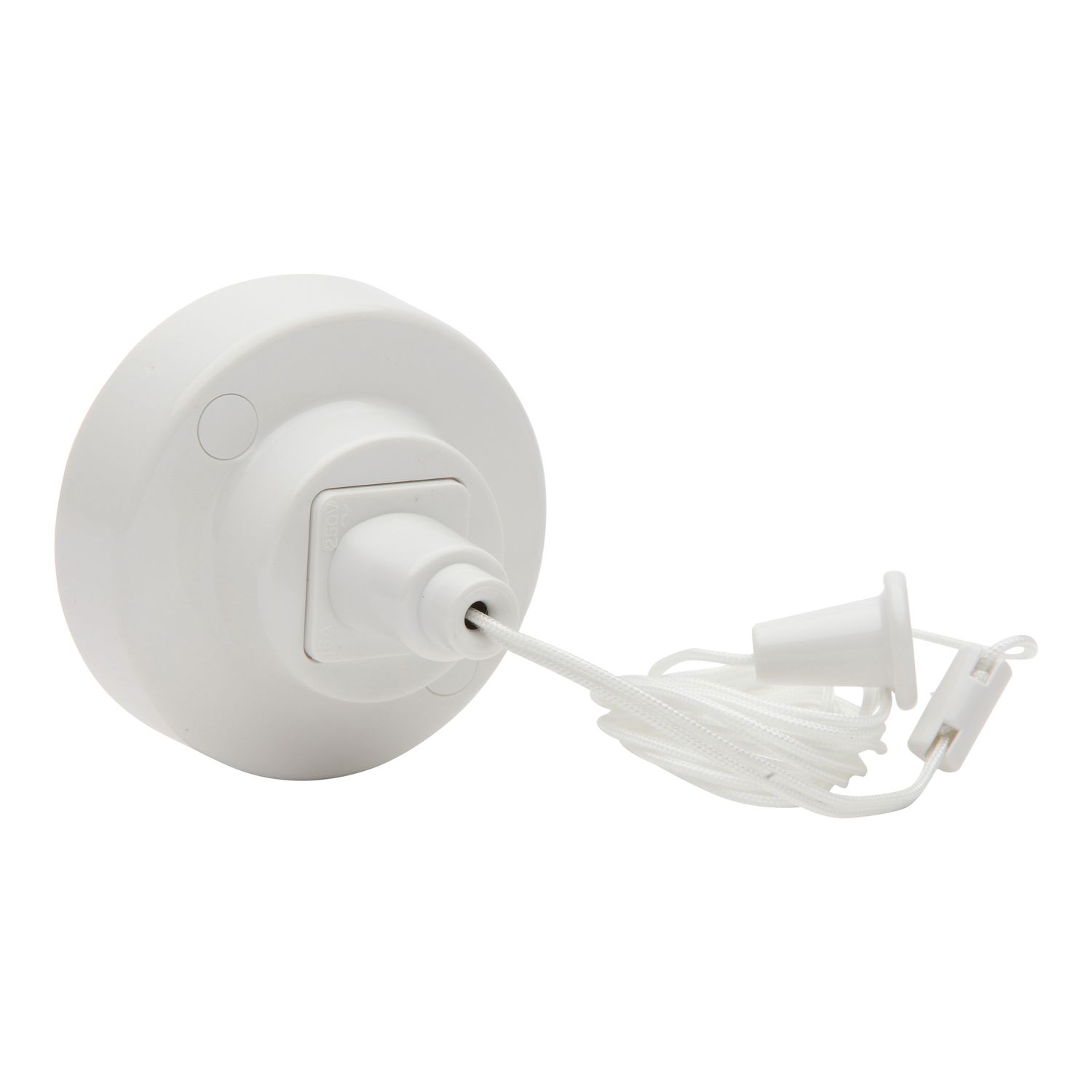 Picture of 2-Way Pull Cord Switch; 16A, 250V, White