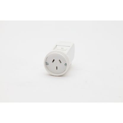 Picture of Pendant Switch Cord Connector Socket; 10A, White