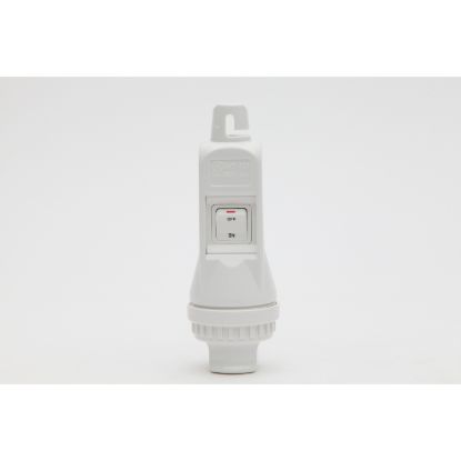 Picture of Pendant Switch Cord Connector Socket With 905LR Plug; 10A, White