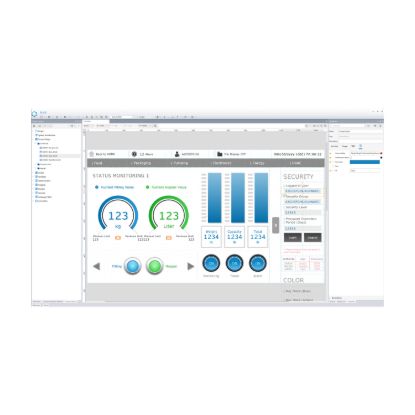 Picture of License, Pro-face BLUE, professional, buildtime, team, 10 stations, permanent, digital