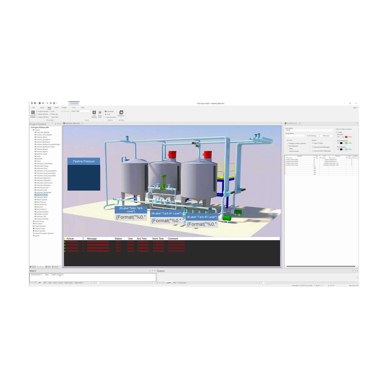 Picture of Version up runtime license, Pro-face BLUE Open Studio, supervision, 64000 tags, digital