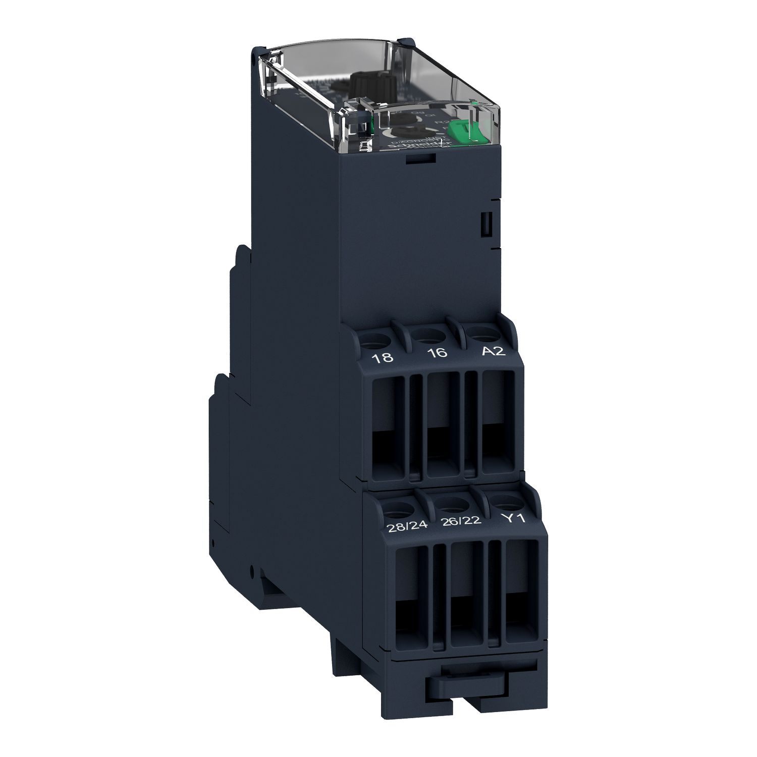 Picture of multifunction relay, Harmony Timer Relays, 8A, 2CO, 0.05sâ€¦300h, screw connectors, 24...240V AC DC