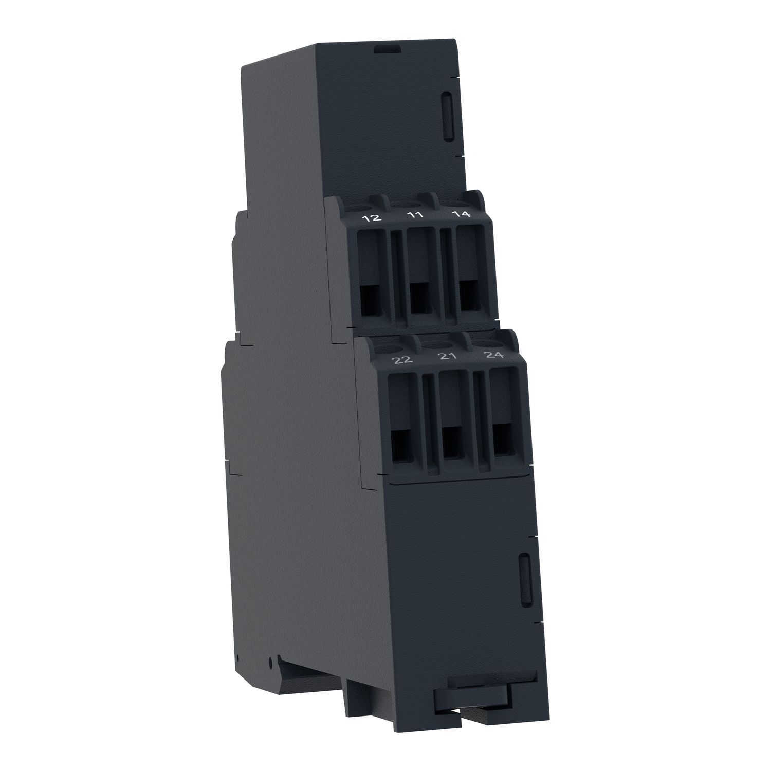 Picture of 3-phase control relay, Harmony Control Relays, 8A, 2CO, overfrequency and underfrequency, 208â€¦480V AC