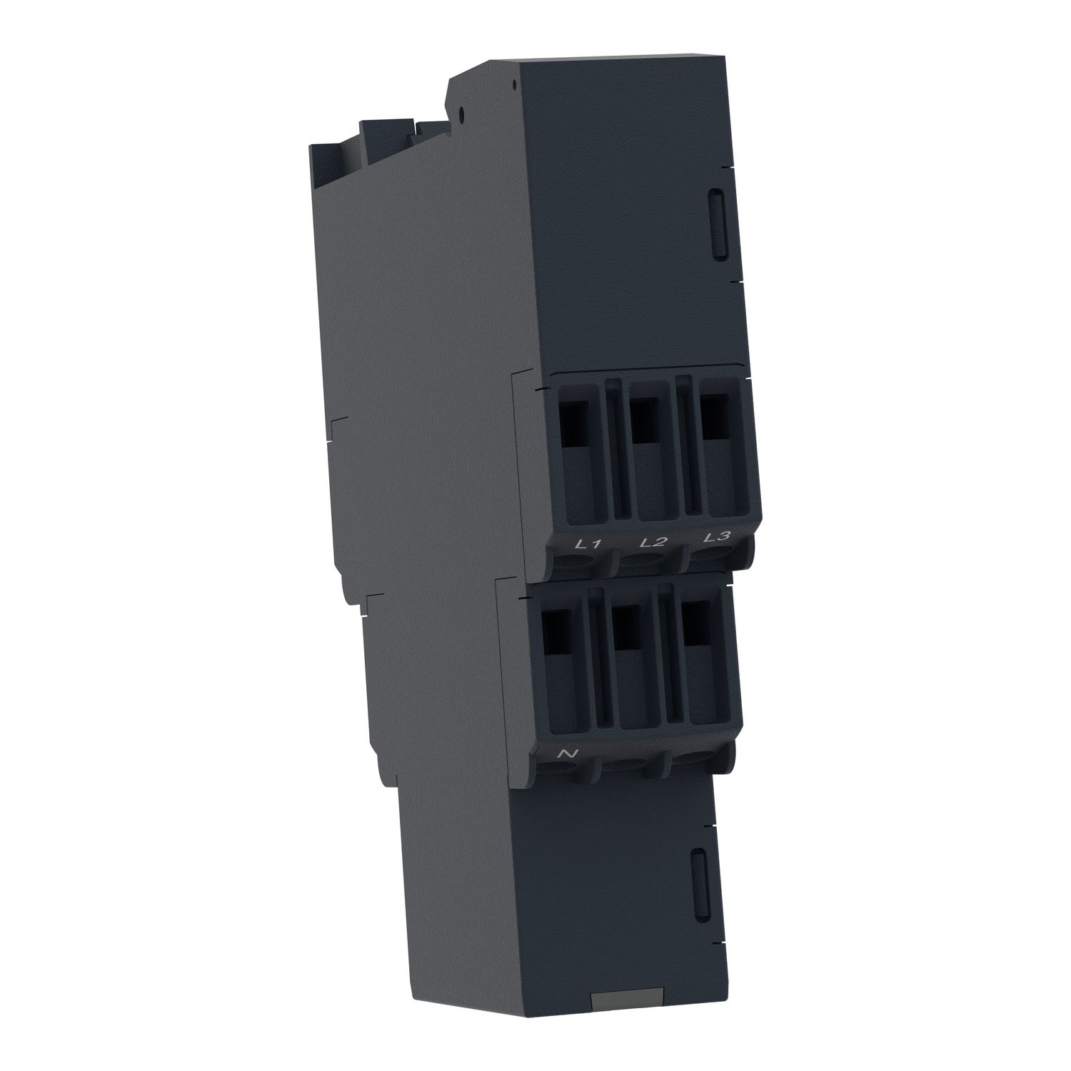 Picture of 3-phase control relay, Harmony Control Relays, 8A, 2CO, overfrequency and underfrequency, 208â€¦480V AC