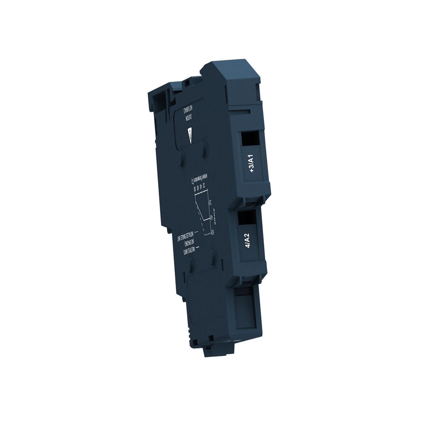 Picture of Solid state modular relay, Harmony Solid State Relays, 6A, DIN rail mount, random swtching, input 4...32V DC, output 24...280V AC