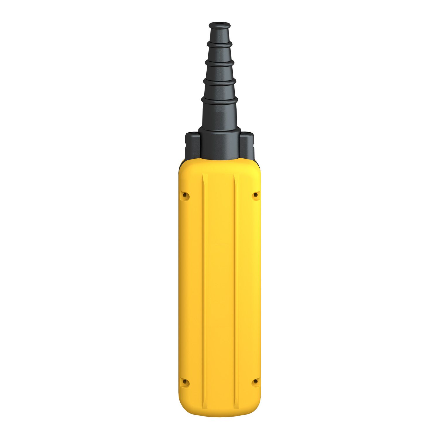 Picture of Pendant control station, Harmony XAC, plastic, yellow, 4 push buttons with NO+NC