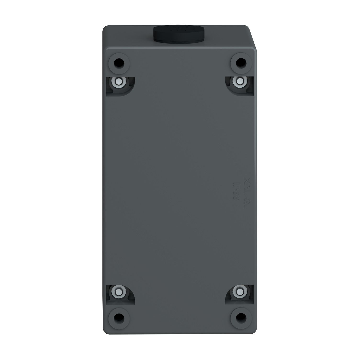 Picture of Empty control station, Harmony XALG, mineral reinforced polyamide, black, 2 cut outs, for severe environments