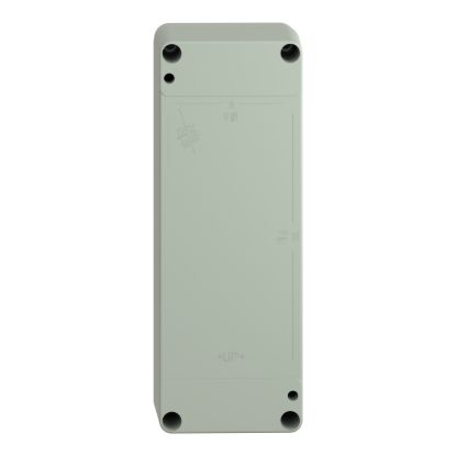 Picture of Empty control station without hinges, Harmony XAP, XB2 SL, plastic, grey, undrilled, 85x226x87mm