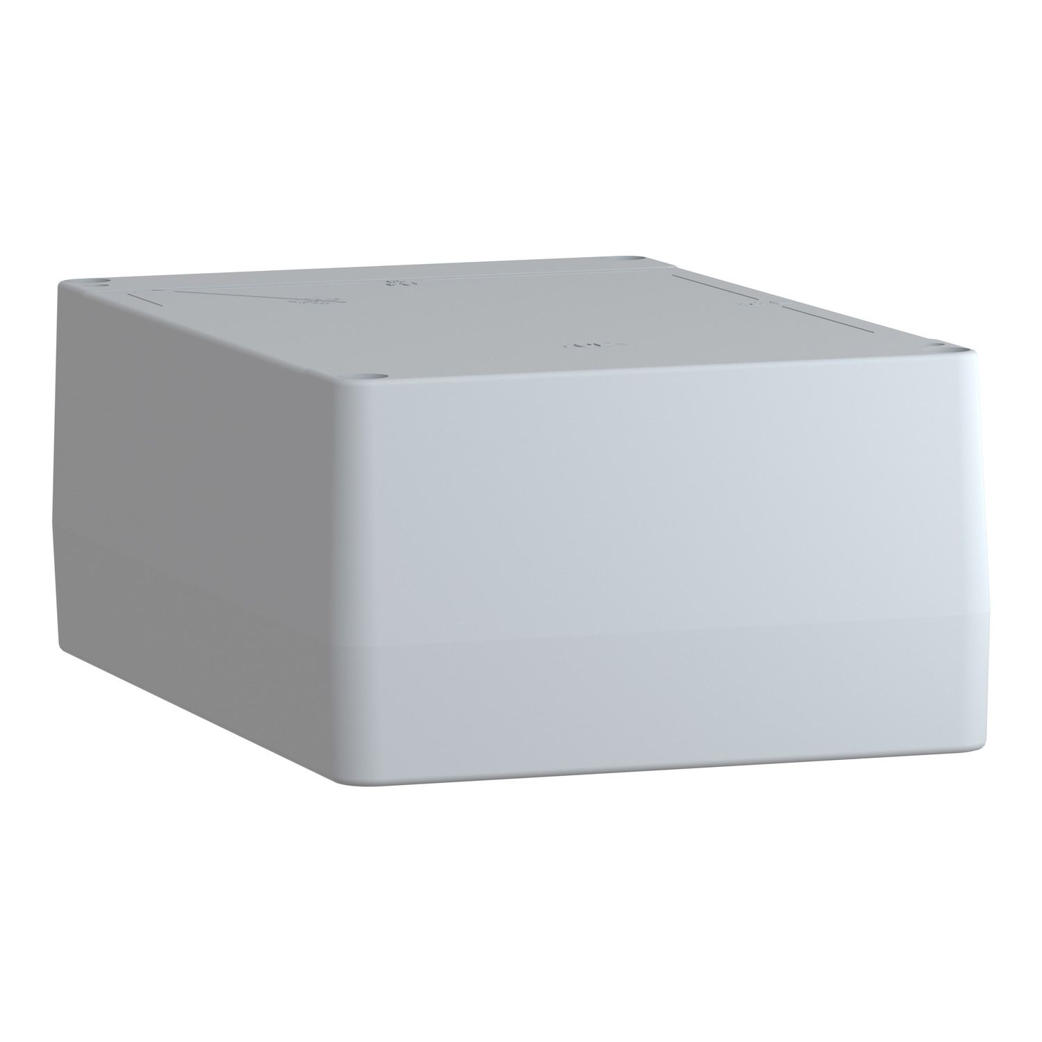 Picture of Empty control station without hinges, Harmony XAP, XB2 SL, plastic, grey, undrilled, 151x241x87mm