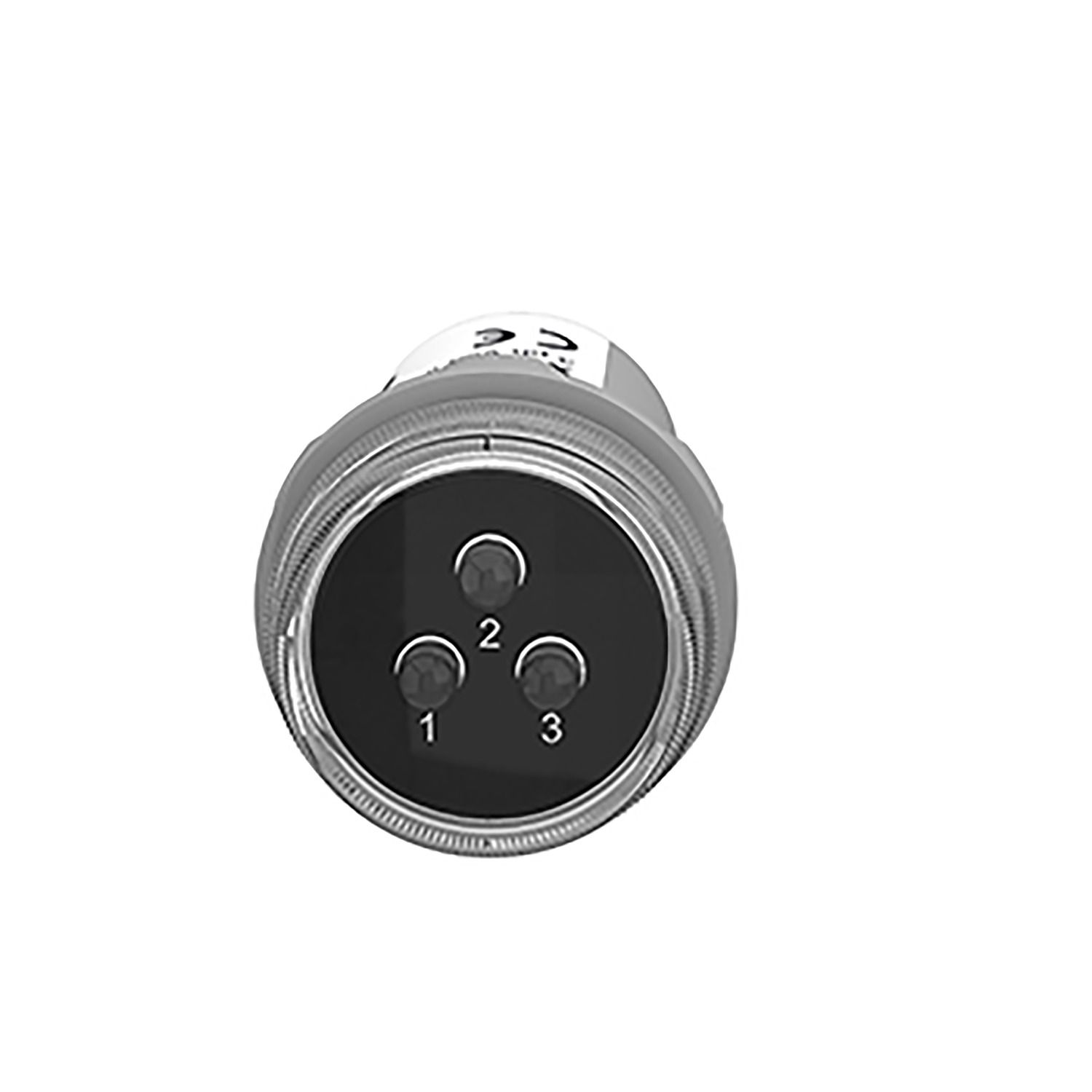 Picture of Monolithic pilot light, Harmony XB5, 3 phases Voltage, indicator with 3 LED, white, 400V AC