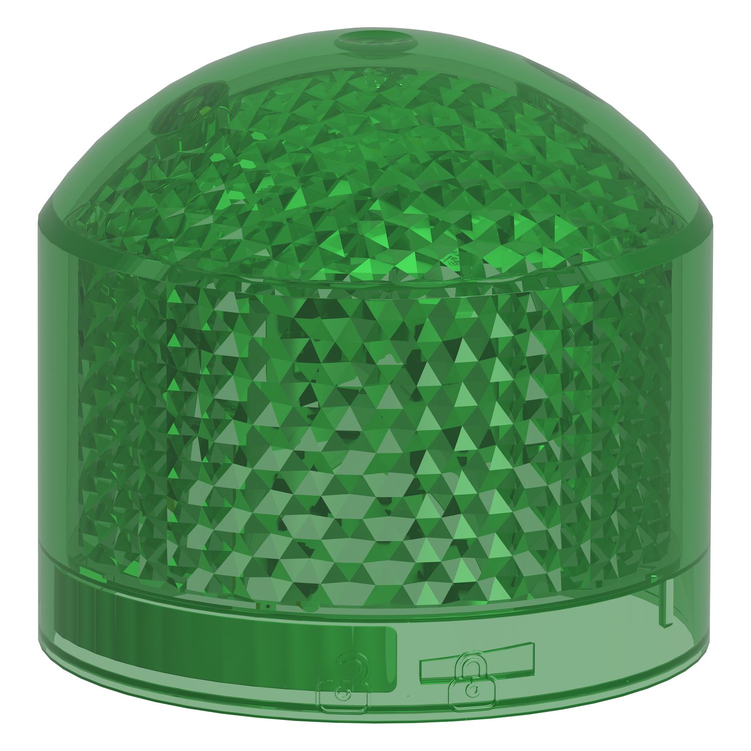 Picture of Light Module Beacon, Harmony XVB7 Modular Tower Light, Green, Ø70mm, Steady, Colored Lens