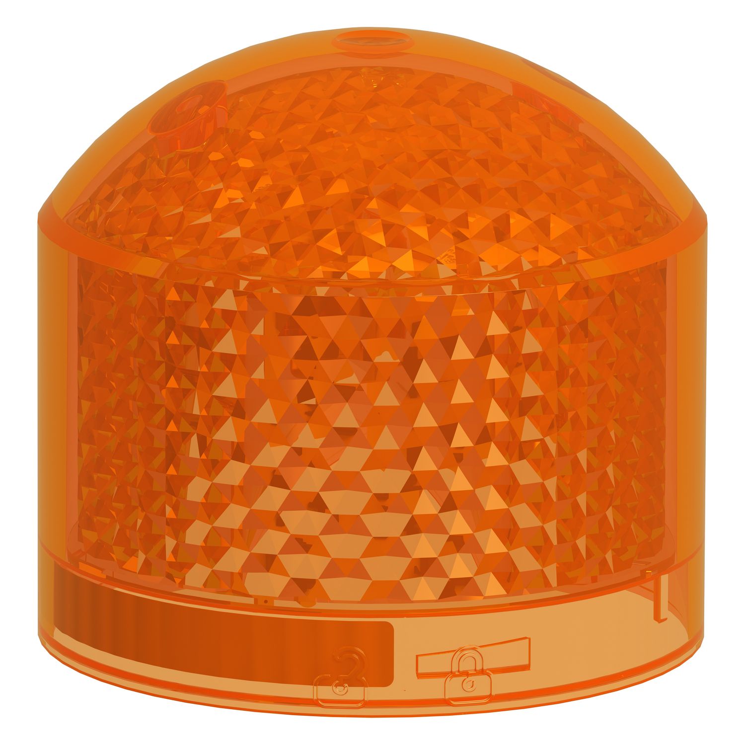 Picture of Light Module Beacon, Harmony XVB7 Modular Tower Light, Orange, Ø70mm, Steady, Colored Lens