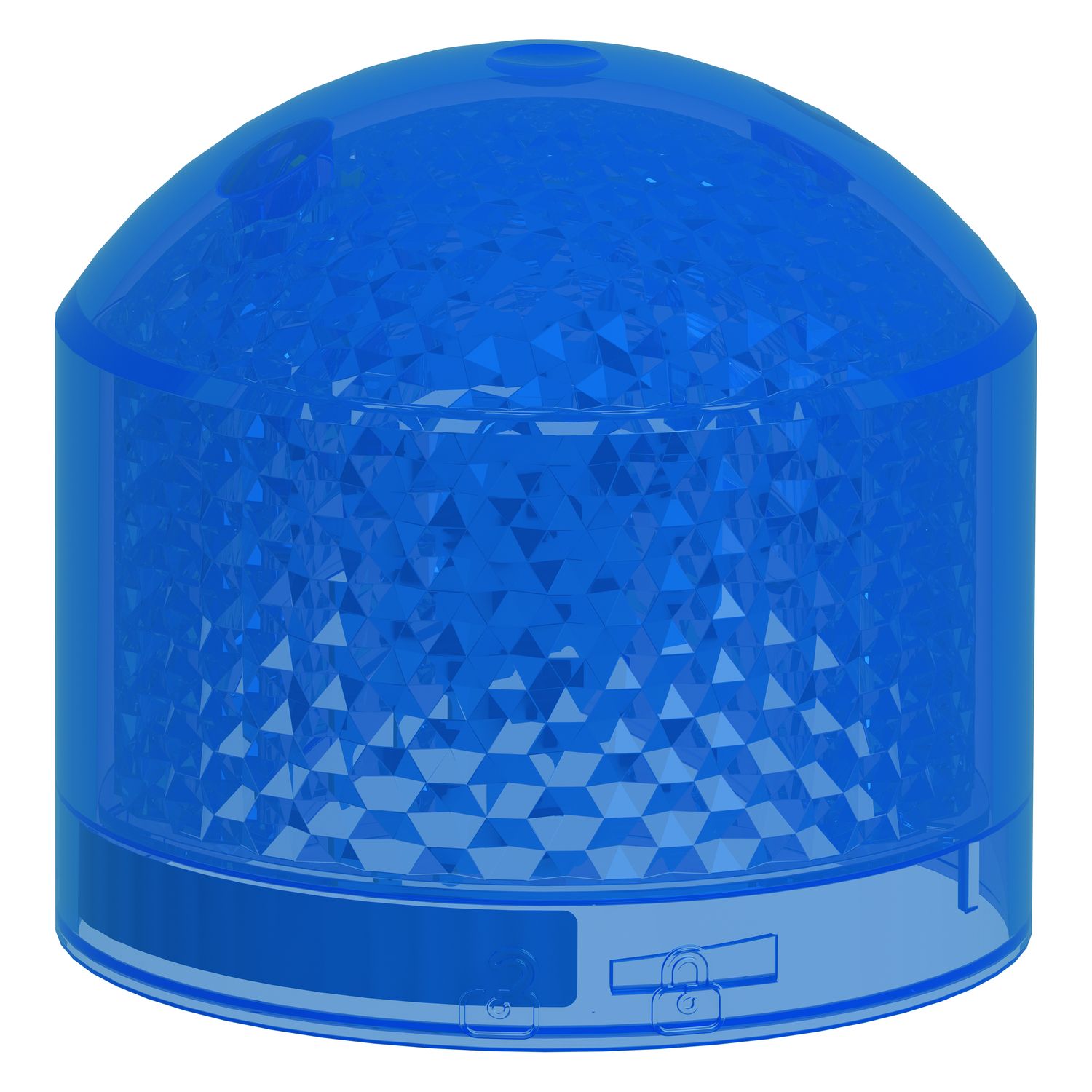 Picture of Light Module Beacon, Harmony XVB7 Modular Tower Light, Blue, Ø70mm, Flashing, Colored Lens