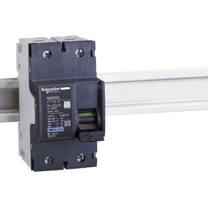 Picture of Miniature circuit breaker (MCB), Acti9 NG125N, 2P, 80A, C curve, 25kA (IEC/EN 60947-2)