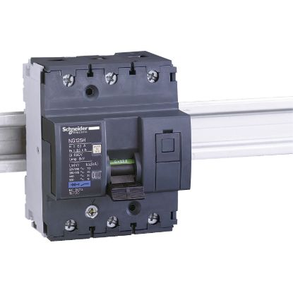 Picture of Miniature circuit breaker (MCB), Acti9 NG125H, 3P, 80A, C curve, 36kA (IEC/EN 60947-2)