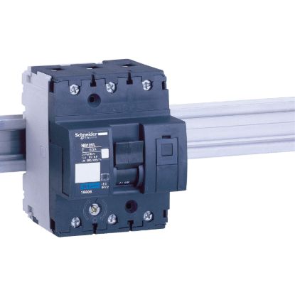 Picture of Miniature circuit breaker (MCB), Acti9 NG125L, 3P, 10A, D curve, 50kA (IEC/EN 60947-2)