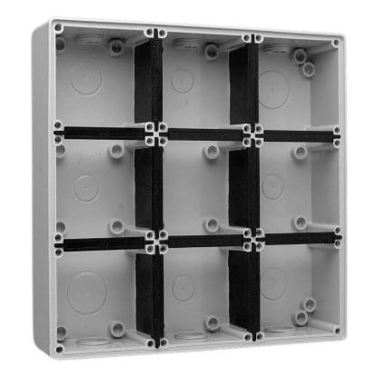 Picture of 9 GANG INDUSTRIAL BOX