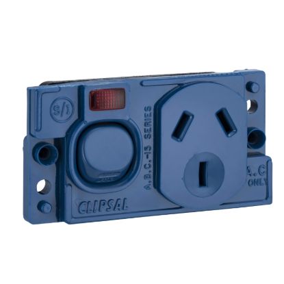 Picture of SOCKET SWT DP SING NEON DB