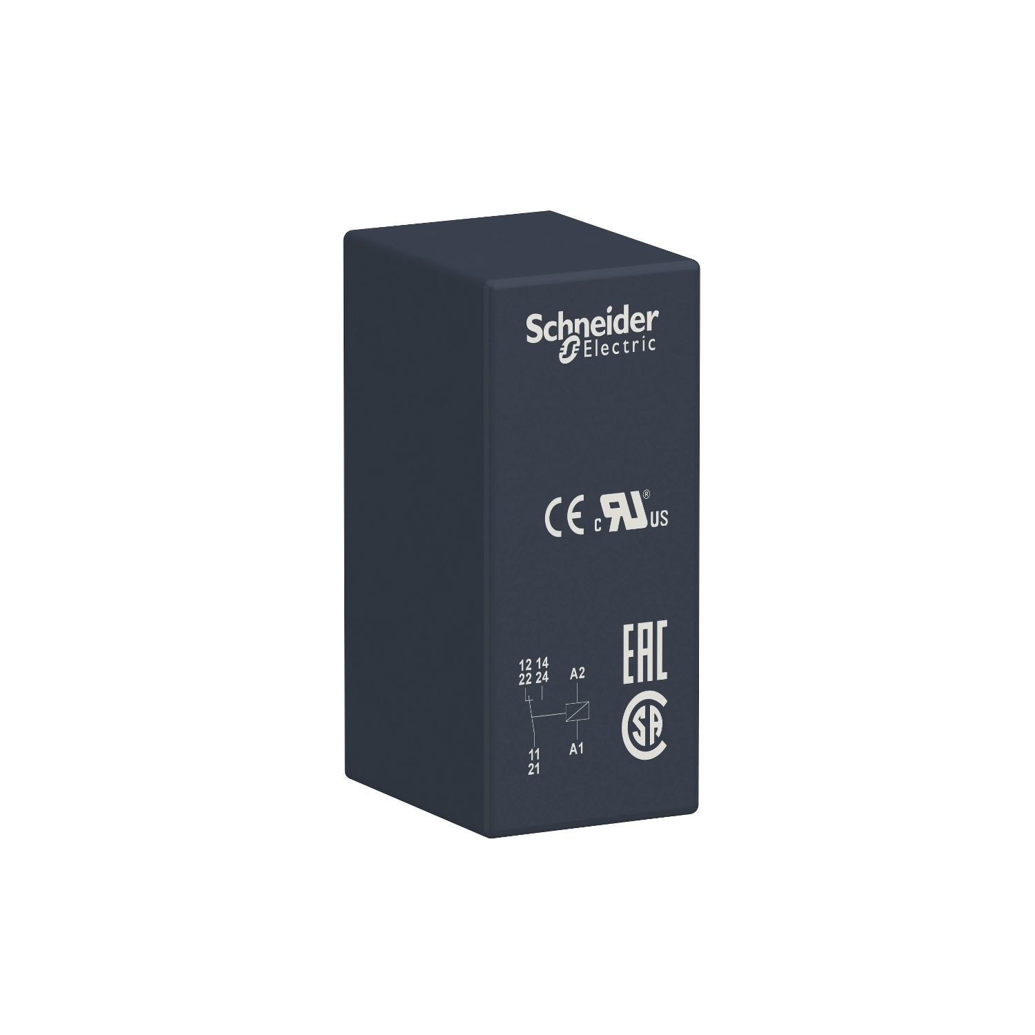 Picture of Interface plug in relay, Harmony Electromechanical Relays, 16A, 1CO, 230V AC