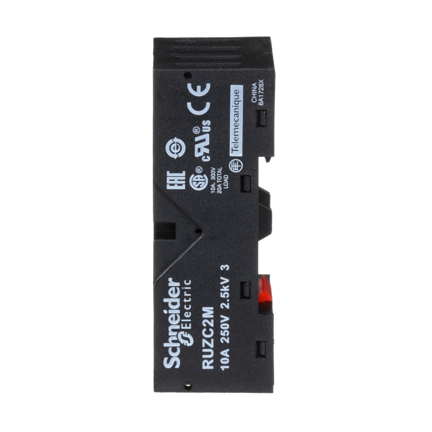 Picture of Socket for RUMC2 relays, Harmony Timer Relays, 10A, screw connectors, mixed contact