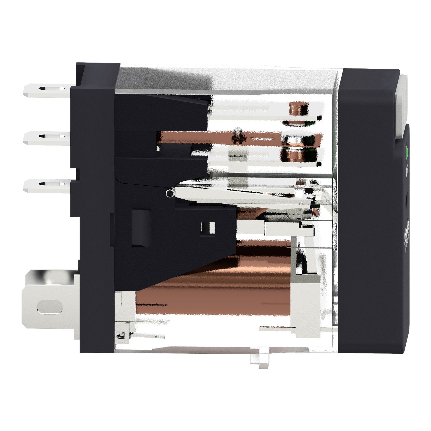 Picture of Interface plug in relay, Harmony Electromechanical Relays, 10A, 1CO, with LED, 12V DC