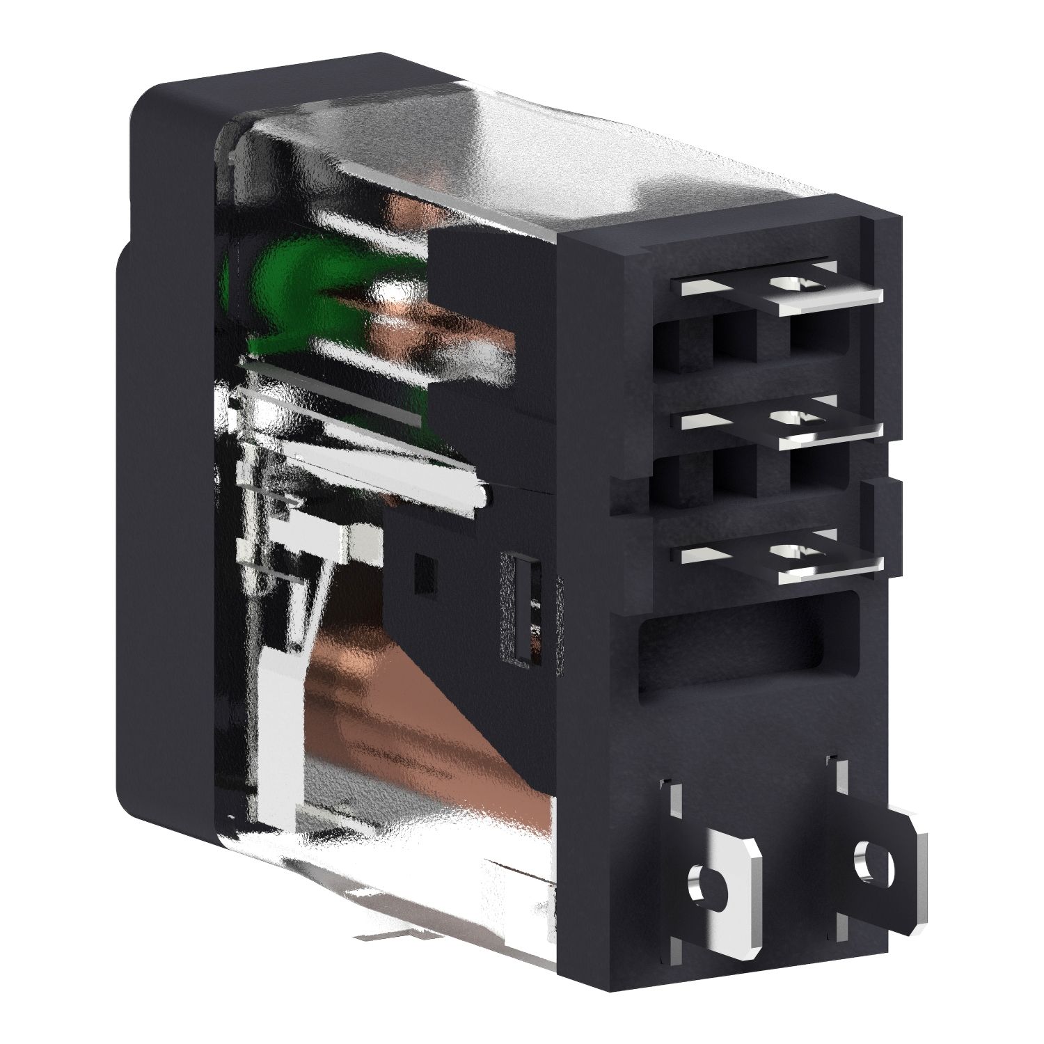 Picture of Interface plug in relay, Harmony Electromechanical Relays, 10A, 1CO, with LED, 230V AC
