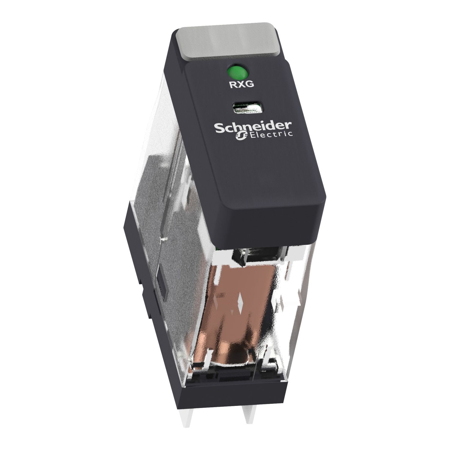 Picture of Interface plug in relay, Harmony Electromechanical Relays, 10A, 1CO, with LED, 230V AC
