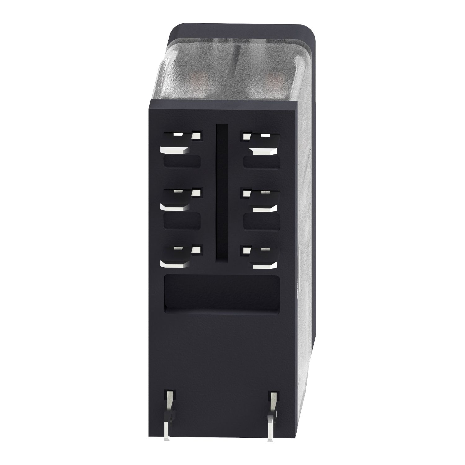 Picture of interface plug in relay, Harmony Electromechanical Relays, 5A, 2CO, lockable test but to n, 24V AC